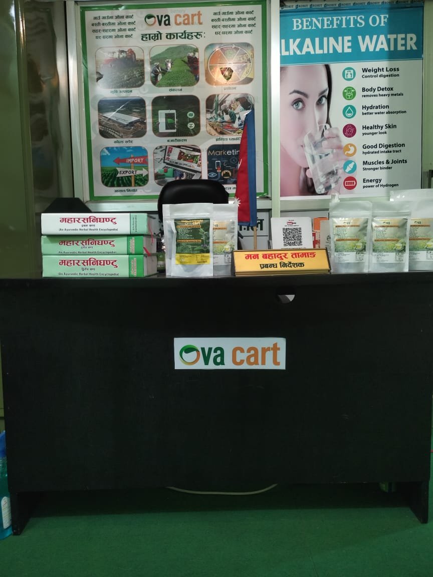 A friendly customer service representative from Ova Cart